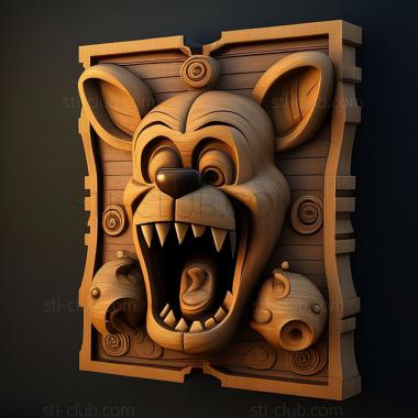 3D модель Игра Five Nights at Freddys World (STL)